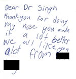 Dr Singh ENT Sydney thank you