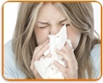 What causes a blocked nose